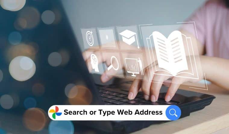 Search a web address